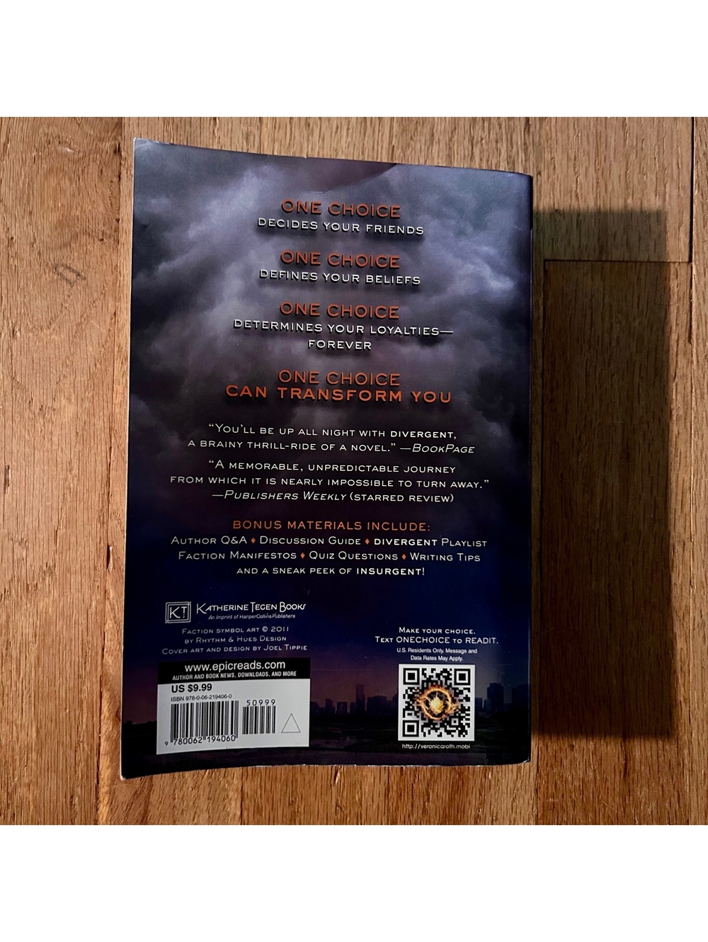 Divergent by Veronica Roth – Paperback - Picture 2 of 2